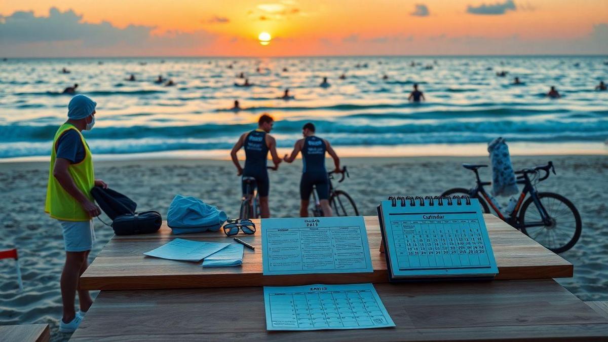 Calendário de competições de triathlon provas sprint olímpicas inscrições e regras de prova