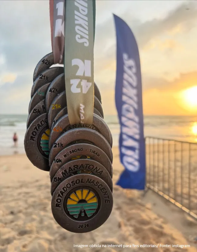 Maratona Rota do Sol Nascente desafia atletas com calor intenso, areia, trilhas e altimetria variável no Oeste Potiguar