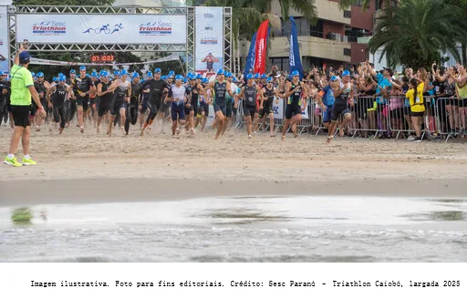 Sesc Triathlon Caiobá mantém tradição e abre temporada do triathlon brasileiro no litoral do Paraná