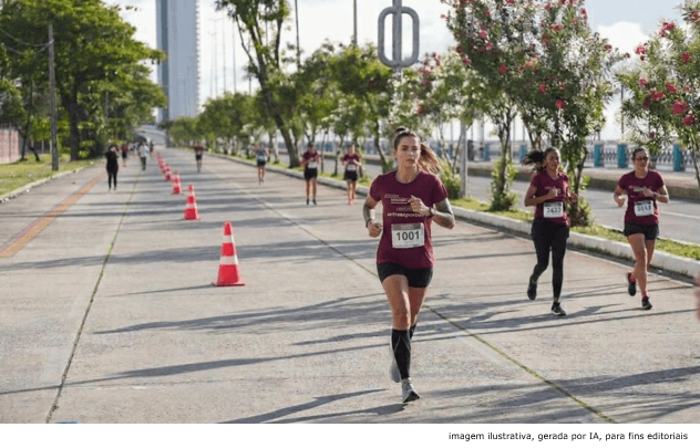 Maratona do Frevo 2026: calor, ritmo e resistência marcam a corrida que traduz o Recife em movimento