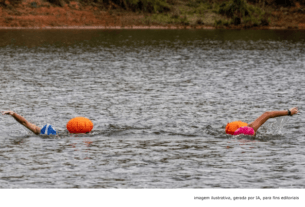 Boia de segurança nas águas abertas: o equipamento que pode salvar sua prova — e sua vida