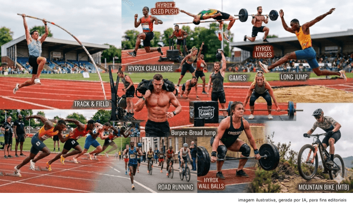 CrossFit vs Hyrox: velocista ou corredor de fundo — qual é o seu motor?