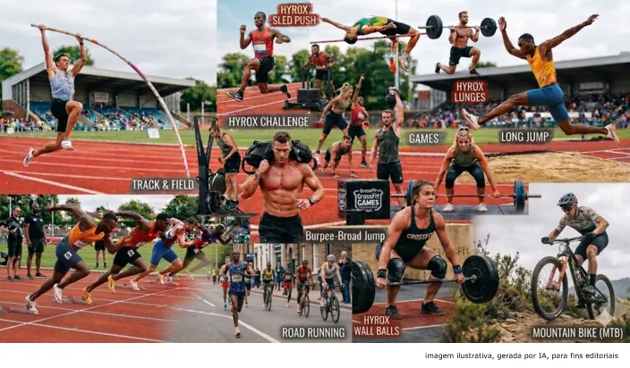 CrossFit vs Hyrox: velocista ou corredor de fundo — qual é o seu motor?