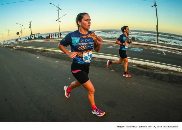 2ª Maratona Internacional de Torres reúne corredores no litoral gaúcho com percurso entre orla, lagoas e pontos turísticos da cidade