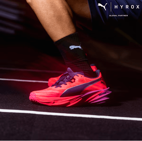 A corrida fitness definitiva exige o equipamento definitivo. O PUMA x HYROX
