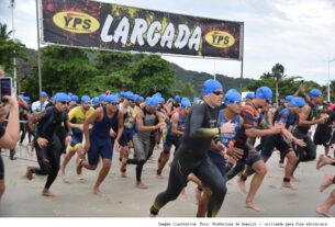 Sprint Triathlon Santa Cecília TV abre temporada do triathlon em Santos com aquathlon, duathlon
