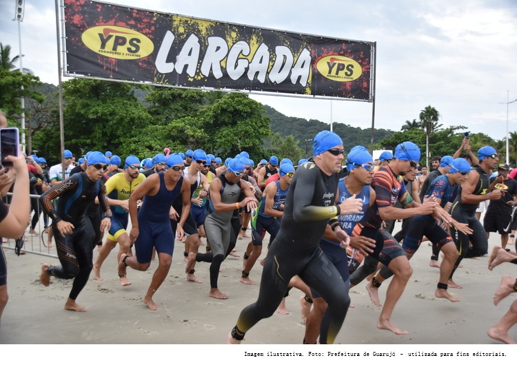 Sprint Triathlon Santa Cecília TV abre temporada do triathlon em Santos com aquathlon, duathlon