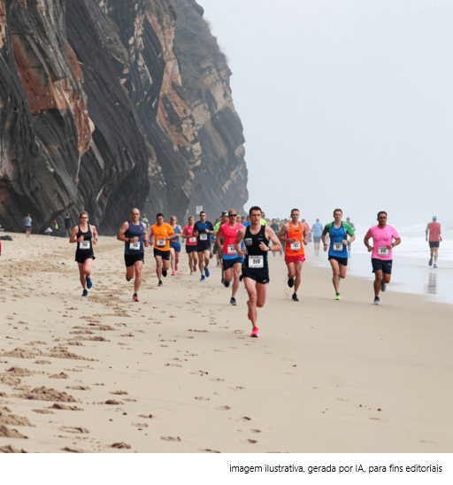 2ª Maratona Internacional de Torres: corrida entre falésias, praias e o vento do litoral gaúcho