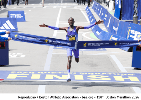 Korir reescreveu Boston e a Boylston Street nunca foi tão rápida