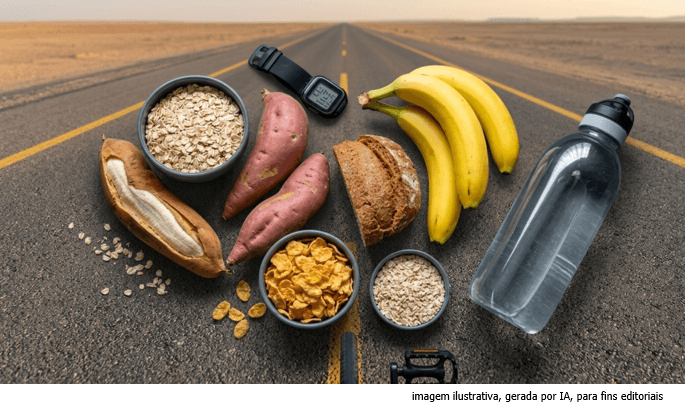 Carboidrato simples não é atalho. É sistema.