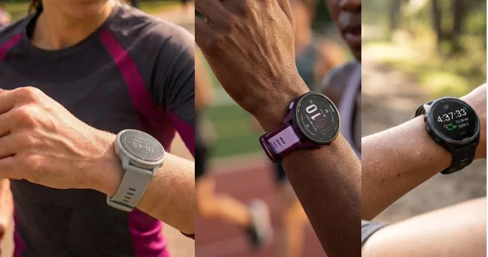 A linha Garmin Forerunner responde a essa pergunta melhor do que qualquer outra no mercado. São modelos construídos de dentro para fora para corredores: não smartwatches que correm, mas ferramentas de performance com uma faixa de preço que vai do acessível ao premium técnico.
