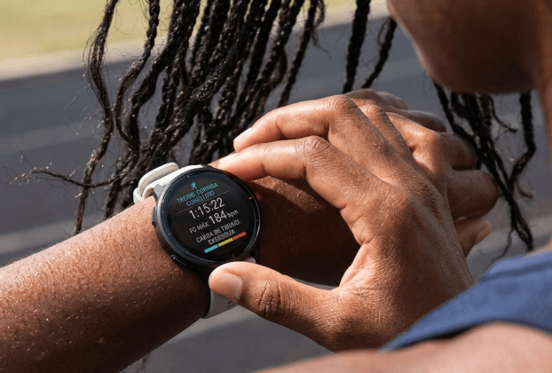 Polar Vantage V3 Azul e Branco - Relógio esportivo com GPS, monitor de frequência cardíaca avançado e bateria duradoura, Smartwatch, mapas offline, relógio de corrida, relógio para triatlo