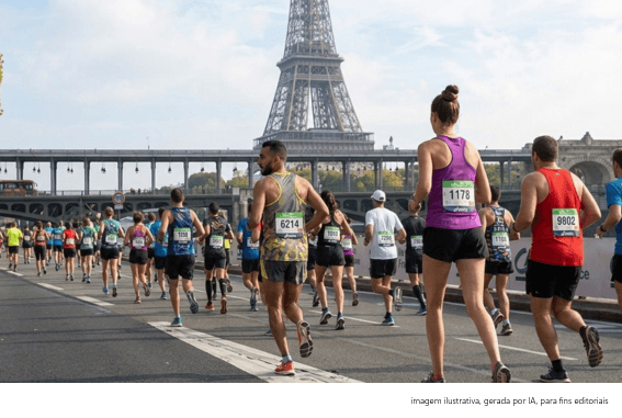 Maratona de Paris 2026: correr aqui não é só completar 42 km — é descobrir a cidade mais bonita do mundo pelo único ângulo que vale