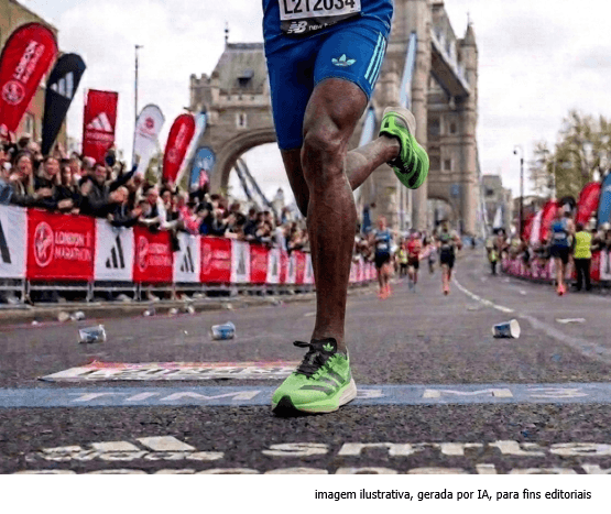 O tênis que quebrou a última barreira — e o que o pódio de Londres 2026 ensina sobre como escolher o supershoe certo