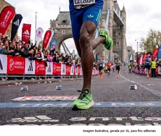 O tênis que quebrou a última barreira — e o que o pódio de Londres 2026 ensina sobre como escolher o supershoe certo