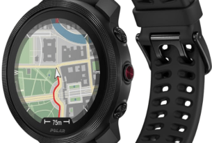 Polar Vantage M3: relógio inteligente multiesportivo com tela AMOLED, GPS de dupla frequência, navegação completa, bateria com duração de até sete dias