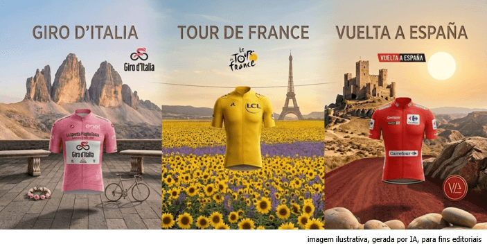 Maglia Rosa, Maillot Jaune, Maillot Rojo — e o que o Brasil tem a dizer sobre o ciclismo de estrada
