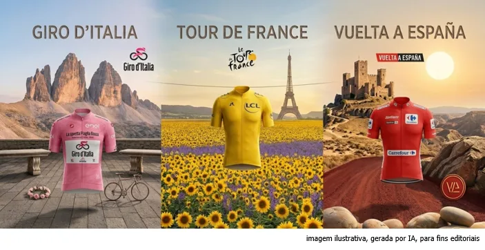 Maglia Rosa, Maillot Jaune, Maillot Rojo — e o que o Brasil tem a dizer sobre o ciclismo de estrada