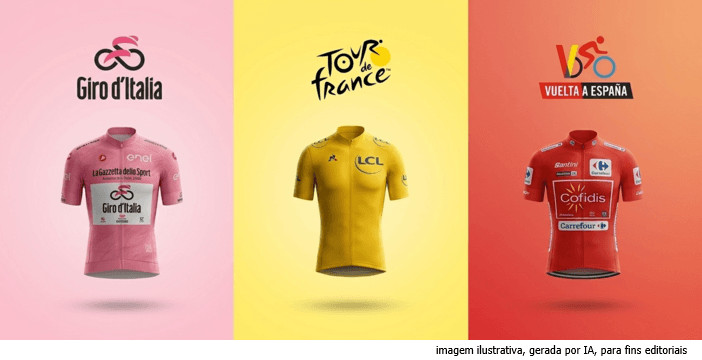 Maglia Rosa, Maillot Jaune, Maillot Rojo — e o que o Brasil tem a dizer sobre o ciclismo de estrada