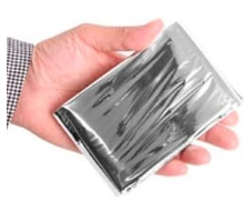 Manta Térmica Aluminizado Isolante Emergência Resgate