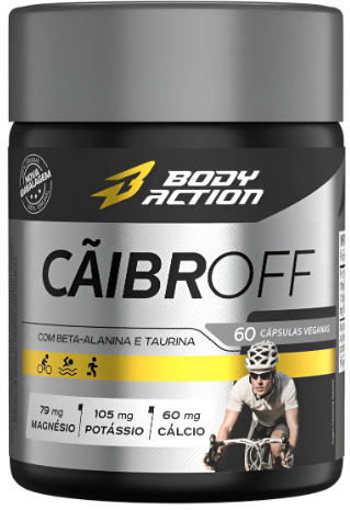Cãibroff Taurina Beta Alanina Vitaminas Minerais 60 Caps