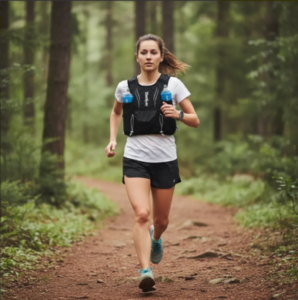 Colete De Hidratação Com Bolsa De Água Corrida Trail Running