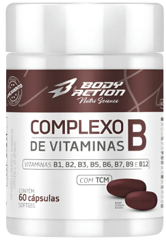 Complexo B Bodyaction 60 Caps