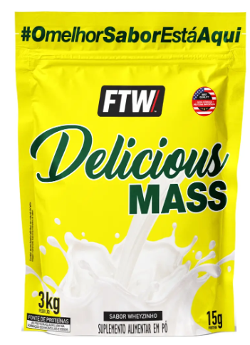 Delicious Mass Hipercalórico Refil 3kg
