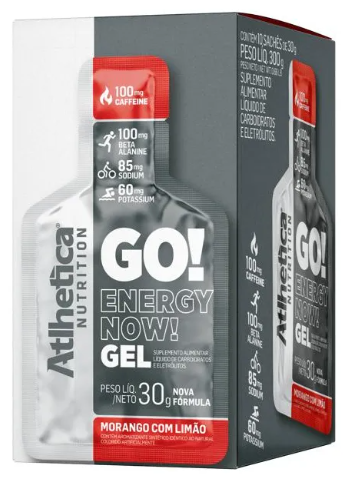Go! Energy Now Gel Morango c/ Limão