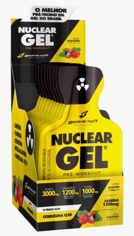 Nuclear Rush Gel 10 Sachês Bodyaction