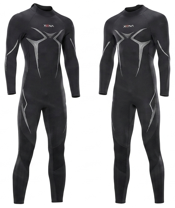 Roupa De Mergulho 3mm De Neoprene Borracha Triathlon