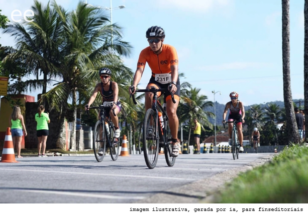 Sprint Triathlon Santa Cecília TV, 2ª Etapa: a Enseada do Guarujá vira arena, e o Cantão do Tortuga decide quem sai da água primeiro