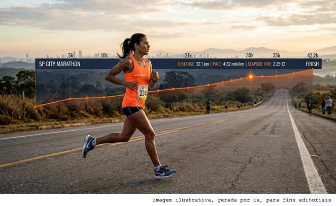 Nike SP City Marathon 2026: falta um mês — e o atleta sub-4h que ainda não periodizou está perdendo a prova antes de largar