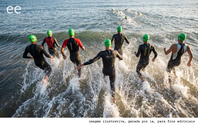 Campeonato Carioca — a etapa de Aquathlon chega a Copacabana com a água a 21°C que ninguém avisou