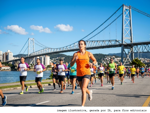 15ª Maratona de Floripa: percurso plano, 14°C e uma janela que não volta em agosto — o que torna esse domingo o melhor dia do ano para estrear nos 42 km