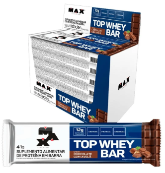 Top Whey Bar Chocolate com Avelã