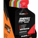 Energy Pro Gel Black 10 Sachês De 30g - Sudract Sabores Diversos