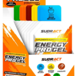 Gel Nutricional Sudract Energy Pro 10 Sachês Carboidratos Mix de Sabores