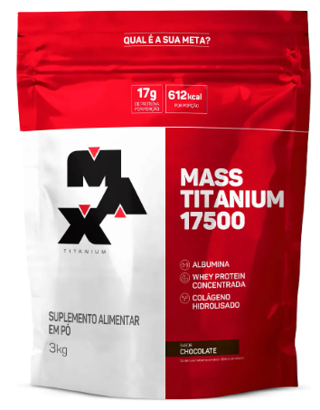 Mass Titanium 17500 Chocolate 3kg