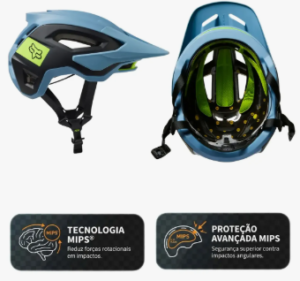 Speedframe Pro Blocked — Topo de linha, com zona de colapso controlado, fechamento BOA Fit System com roda de ajuste na nuca, fivela FIDLOCK magnética.