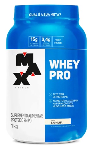 Whey Pro Baunilha 1kg