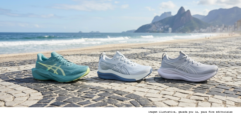 ASICS para maratona: três tênis, três problemas reais — e o erro que a maioria comete antes da largada