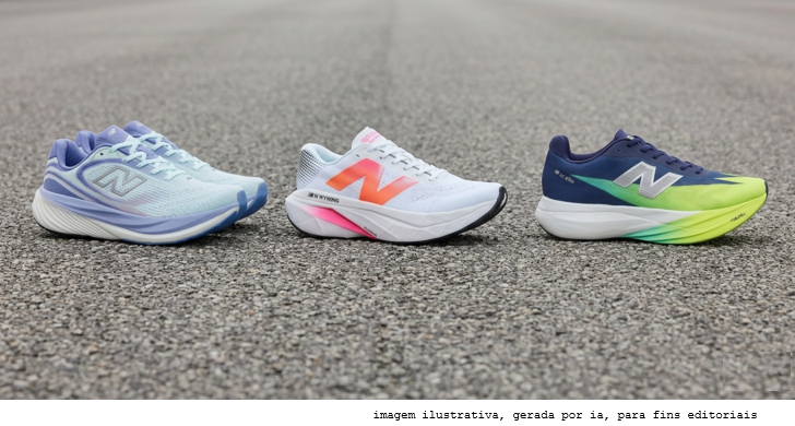 New Balance para maratona: três tênis, três papéis — e a diferença está em qual km você está