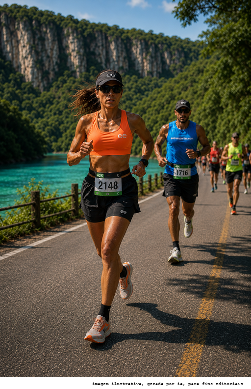 1ª Maratona de Bonito 2026: 42K para correr no asfalto