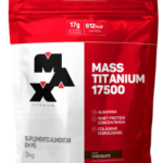 Hipercalórico Mass Titanium 17500 3kg - Max Titanium Sabor Chocolate