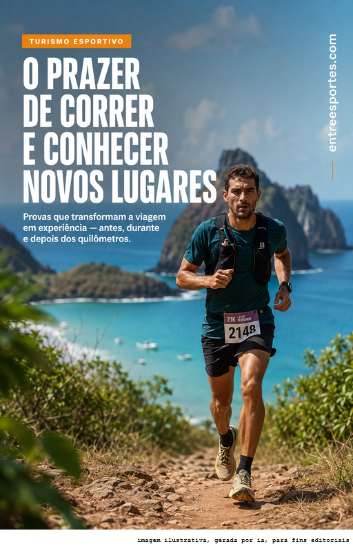 O prazer de correr e conhecer novos lugares