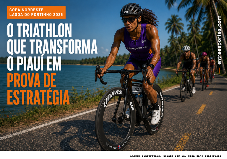 Copa Nordeste Lagoa do Portinho 2026: quando o triathlon encontra o litoral do Piauí