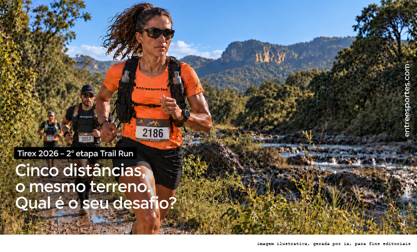 Trirex 2026 – 2ª etapa Trail Run: em Brotas, cada distância coloca o atleta diante de uma prova diferente