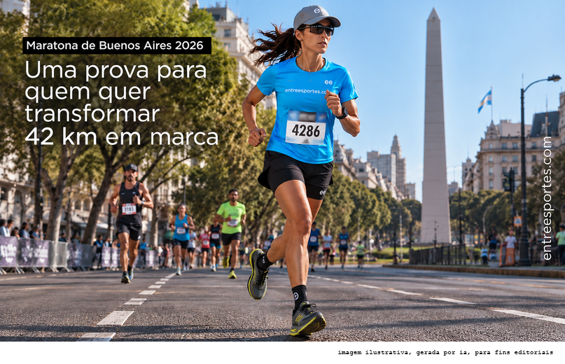 Maratona de Buenos Aires 2026: onde o pace encontra a busca pela marca