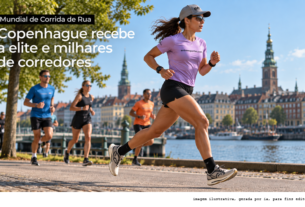 Mundial de Corrida de Rua reúne elite e milhares de corredores em Copenhague